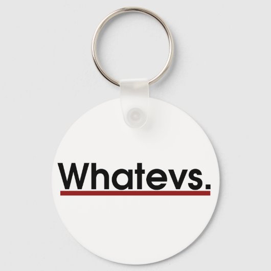 Porte-clés Whatev (Recto)