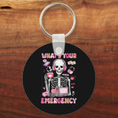 Porte-clés What's Your Emergency Valentines Day 911 Dispatche (Recto)