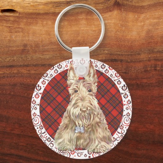 Porte-clés Wheate Tartan (Recto)