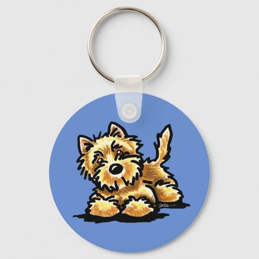 Porte-clés Wheaten Cairn Terrier (Recto)