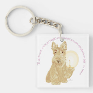 Porte-clés Wheaten Scottie Bonne Nuit