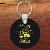 Porte-clés When Life Gives You Lemons Make Lemonade (Recto)