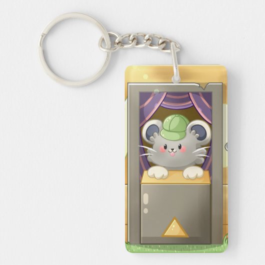 Porte-clés Whimsical Mouse Vendor (Devant)