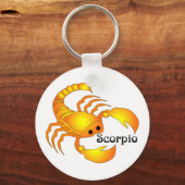 Porte-clés Whimsical Scorpio Keychain (Recto)