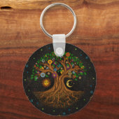 Porte-clés Whimsical Tree of Life (Recto)