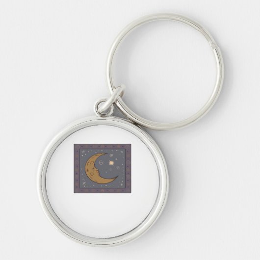 Porte-clés Whimsigoth Moon Classic (Devant)