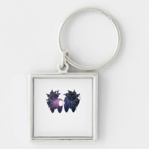 Porte-clés Whimsigoth Starry Nuit Sun Moon Witchy Classic