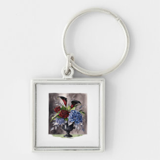 Porte-clés Whimsigothique - Gothique Floral Vase esthétique C