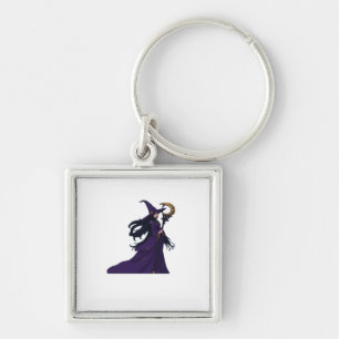 Porte-clés Whimsigothique Lune sorcière
