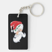 Porte-clés Whimssical Ho Ho Père Noël Noël (Dos)