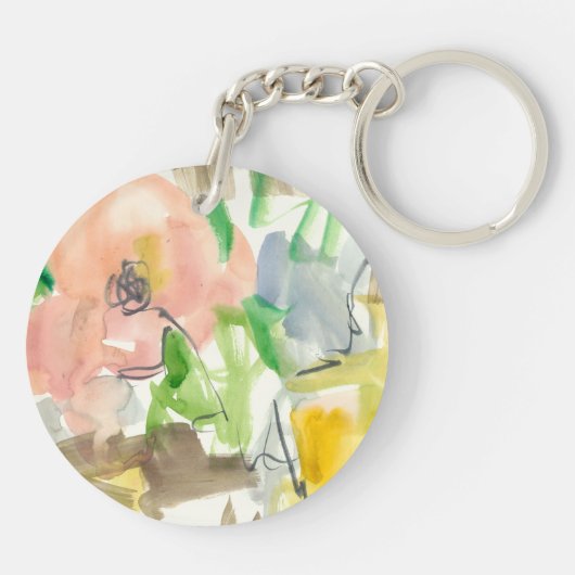 Porte-clés Whimsy dans le jardin II (Dos)