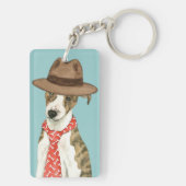 Porte-clés Whippet Papa (Dos)
