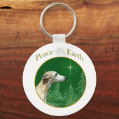 Porte-clés Whippet Peace (Recto)