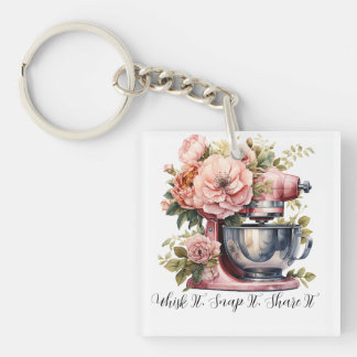 Porte-clés Whisk it, snap it, share it | Baking Keychain