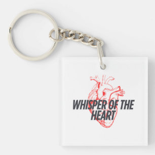 Porte-clés Whisper of the Heart - Élégant minimaliste