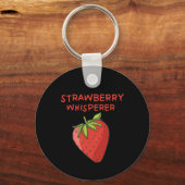 Porte-clés Whisperer aux fraises (Recto)