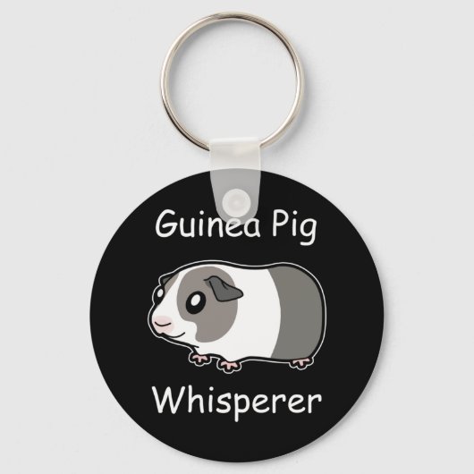 Porte-clés Whisperer de porc de Guinée (Recto)