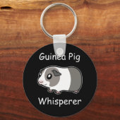 Porte-clés Whisperer de porc de Guinée (Recto)