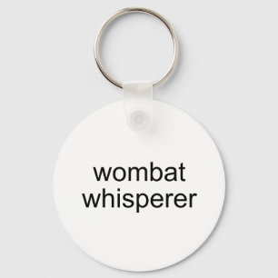 Porte-clés whisperer de wombat