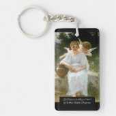 Porte-clés Whisperings of Love de Bouguereau (Devant)