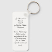 Porte-clés Whisperings of Love de Bouguereau (Verso)