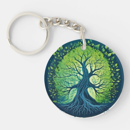 Porte-clés Whispers of the Wind : L'essence de l'arbre (Devant)