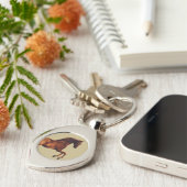 Porte-clés Whistlejacket horse by George Stubbs (Côté )