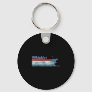 Porte-clés Whistler Canada Ski Retro