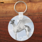 Porte-clés White Angel Greyhound (Recto)