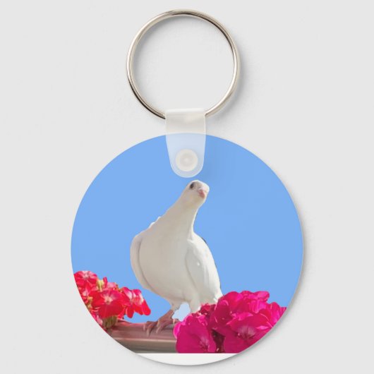Porte-clés White Dove  Keychain (Recto)