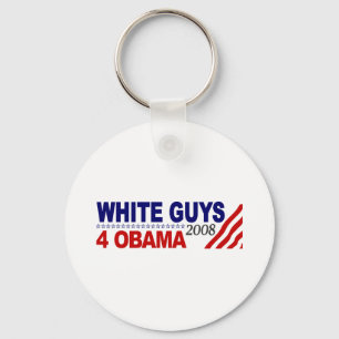 Porte-clés White Guys 4 Obama