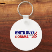 Porte-clés White Guys 4 Obama (Recto)