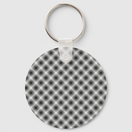 Porte-clés White Mesh Moire par Kenneth Yoncich (Recto)