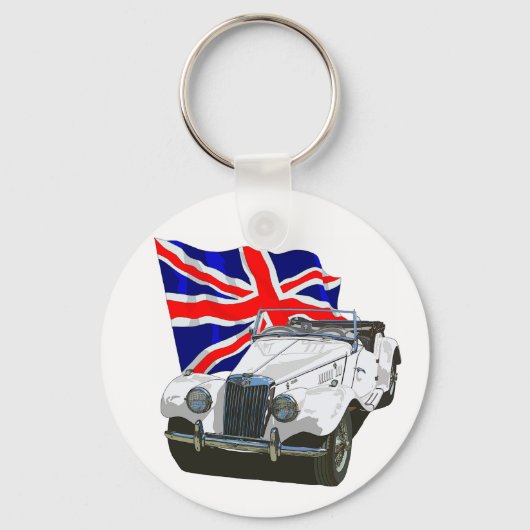 Porte-clés White MG TF (Recto)