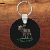 Porte-clés White Mountains Mt Washington New Hampshire Moose (Recto)