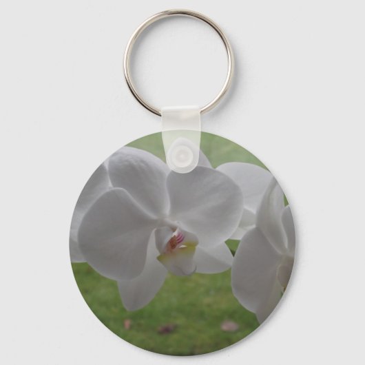 Porte-clés White Orchid Keychain (Recto)