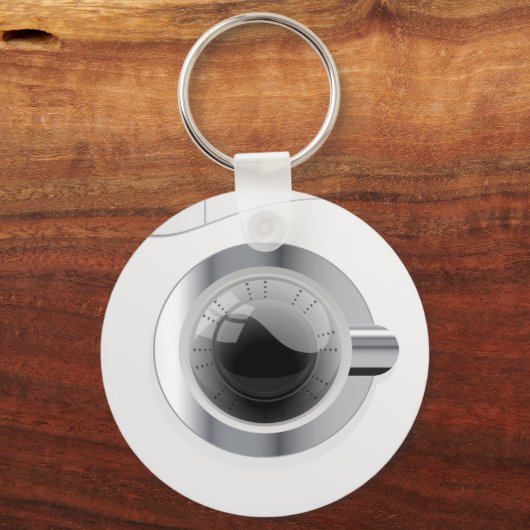 Porte-clés White Washington Machine (Recto)