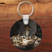 Porte-clés White Witch's Kitchen Museum, Witchcraft & MAGICK (Recto)