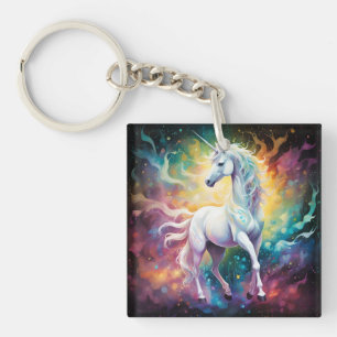 Porte-clés White Wonder : La licorne blanche spectrale