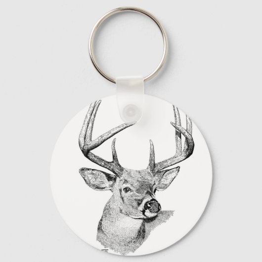 Porte-clés Whitetail Deer (Recto)