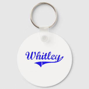 Porte-clés Whitley Surname Style Classique