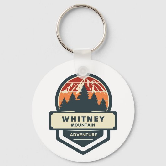 Porte-clés Whitney mountain peak climbing and hiking (Recto)