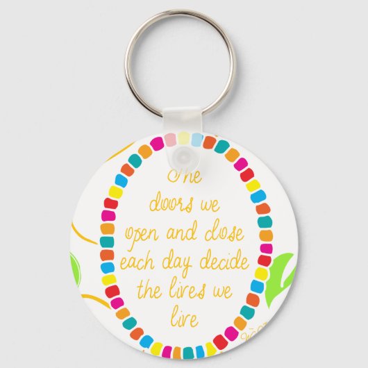 Porte-clés Whittemore : Les portes que nous ouvrons et fermon (Recto)