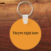 Porte-clés Who is my Neighbor?  (Verso)