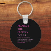 Porte-clés Who P And Conform To Western Beauty Standards (Recto)