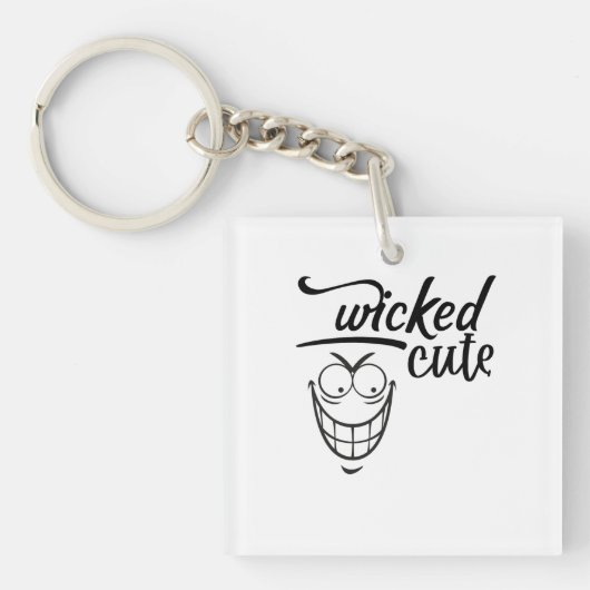 Porte-clés wicked cute design (Devant)