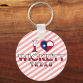 Porte-clés Wickett, Texas (Recto)