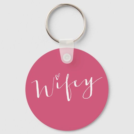 Porte-clés Wifey (Recto)