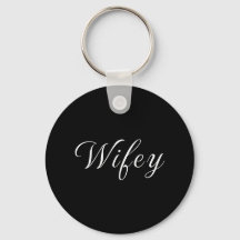 WIFEY porte - clé pour la mariée mariage et la fem