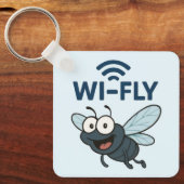 Porte-clés Wifi amusant (Recto)